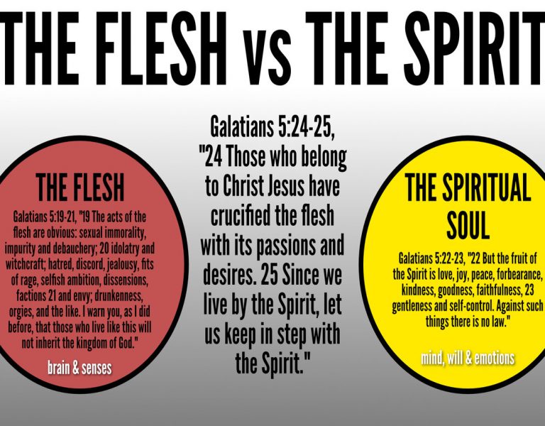 Fruits of the Spirit vs Fruits of the Flesh!